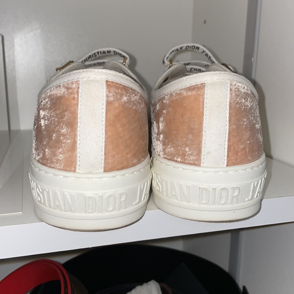 🌟Christian Dior Blush Velvet Trainers 🌟 - Picture 12 of 12